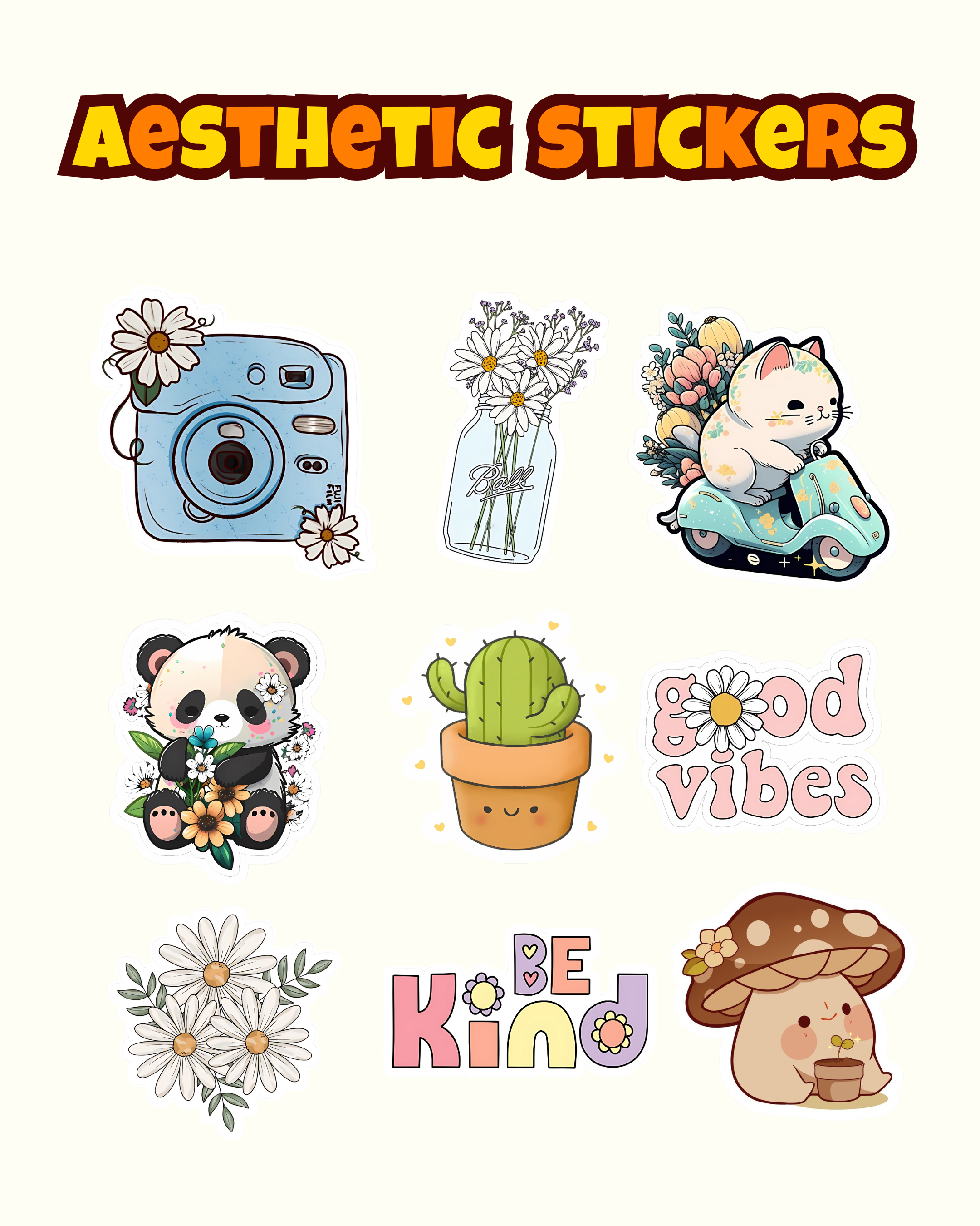 Aesthetic Stickers