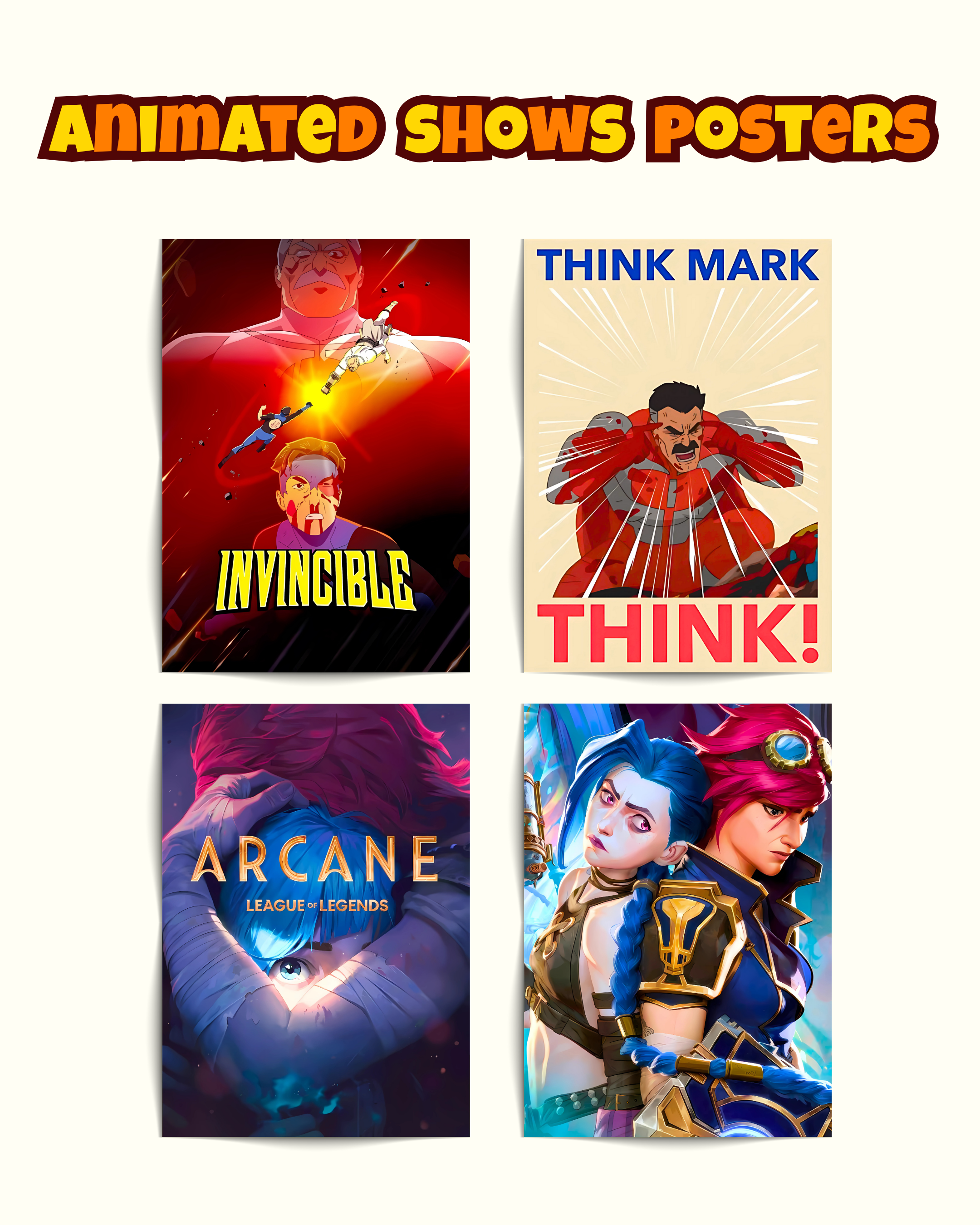 Animated Shows Posters