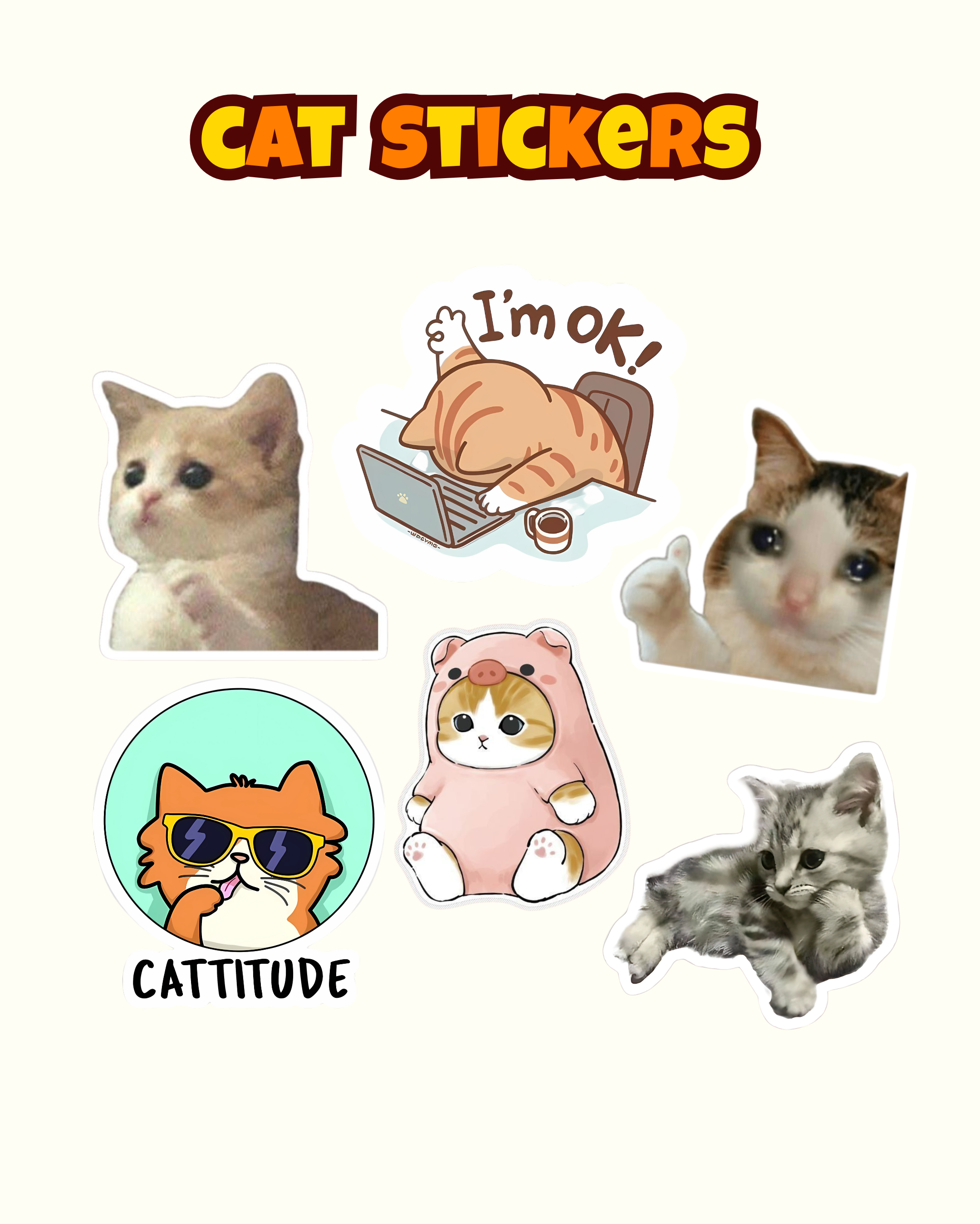 Cats Stickers