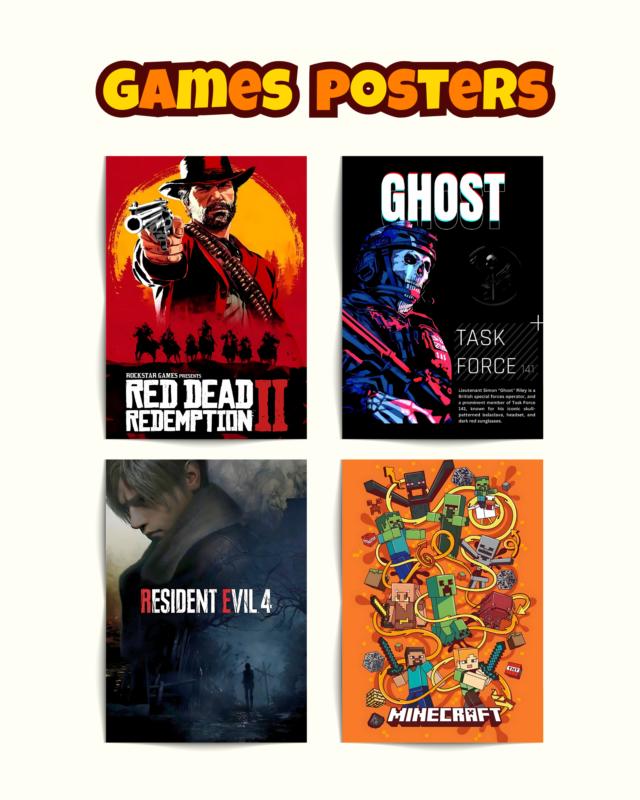 Games Posters
