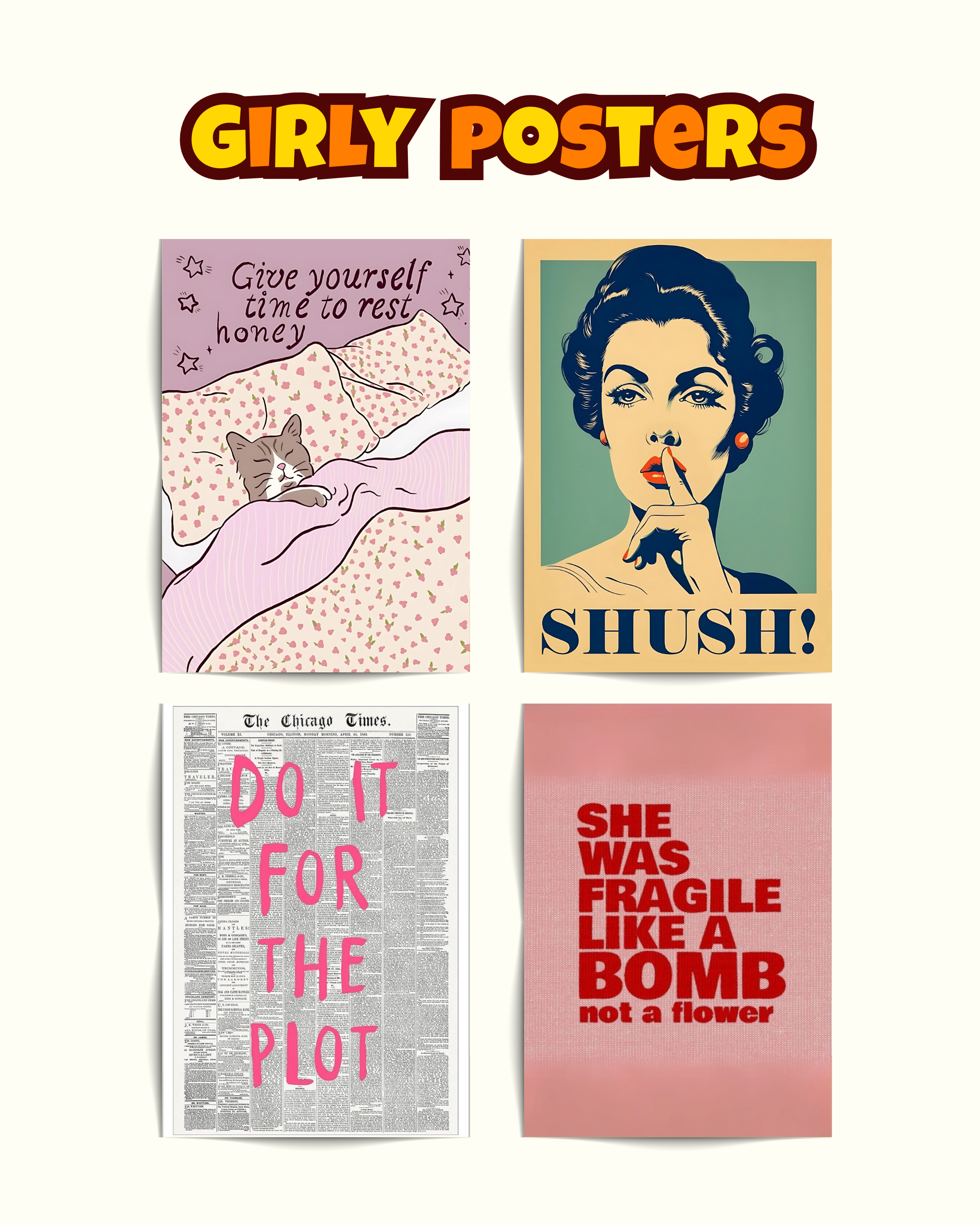 Girly Posters