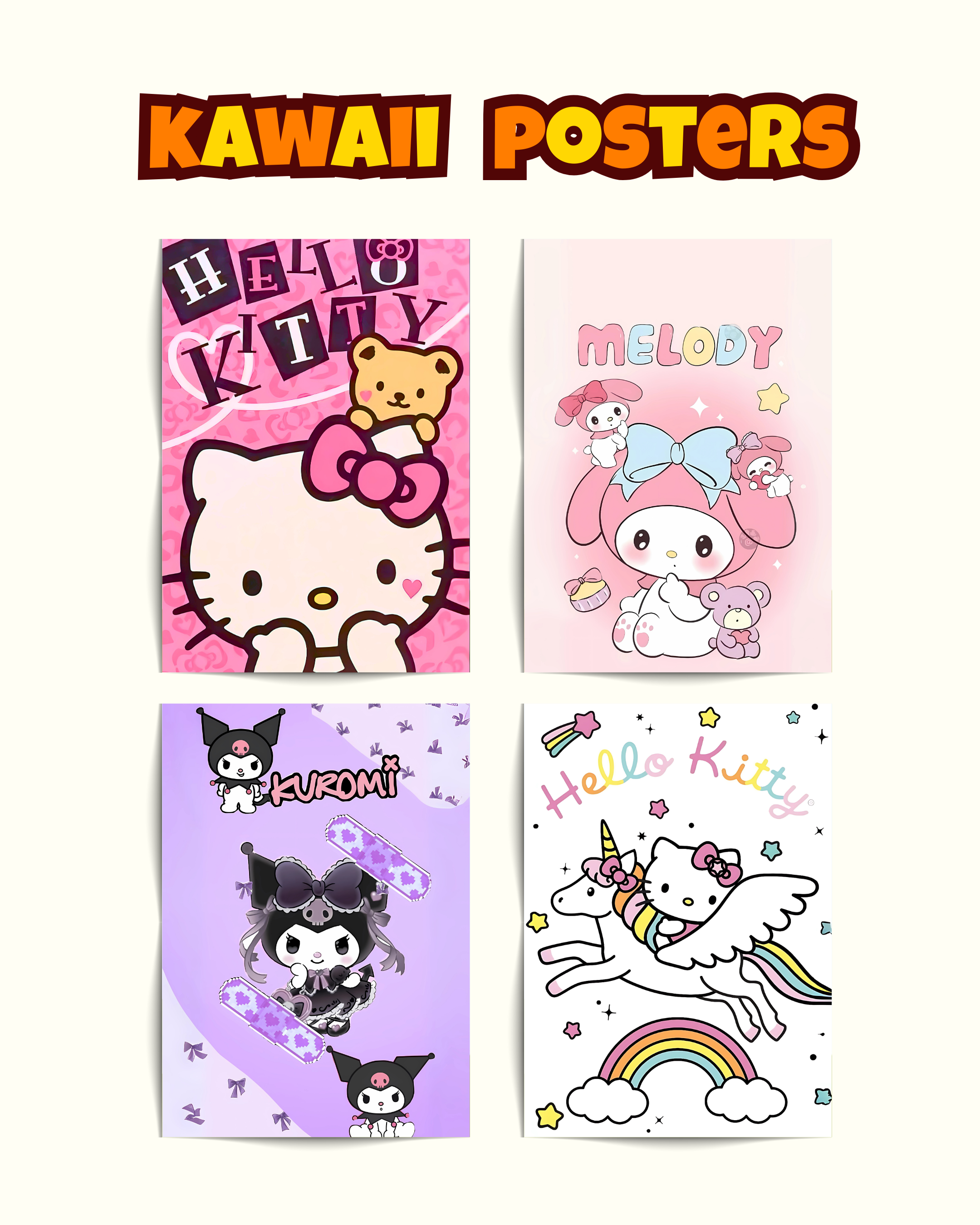 Kawaii Posters