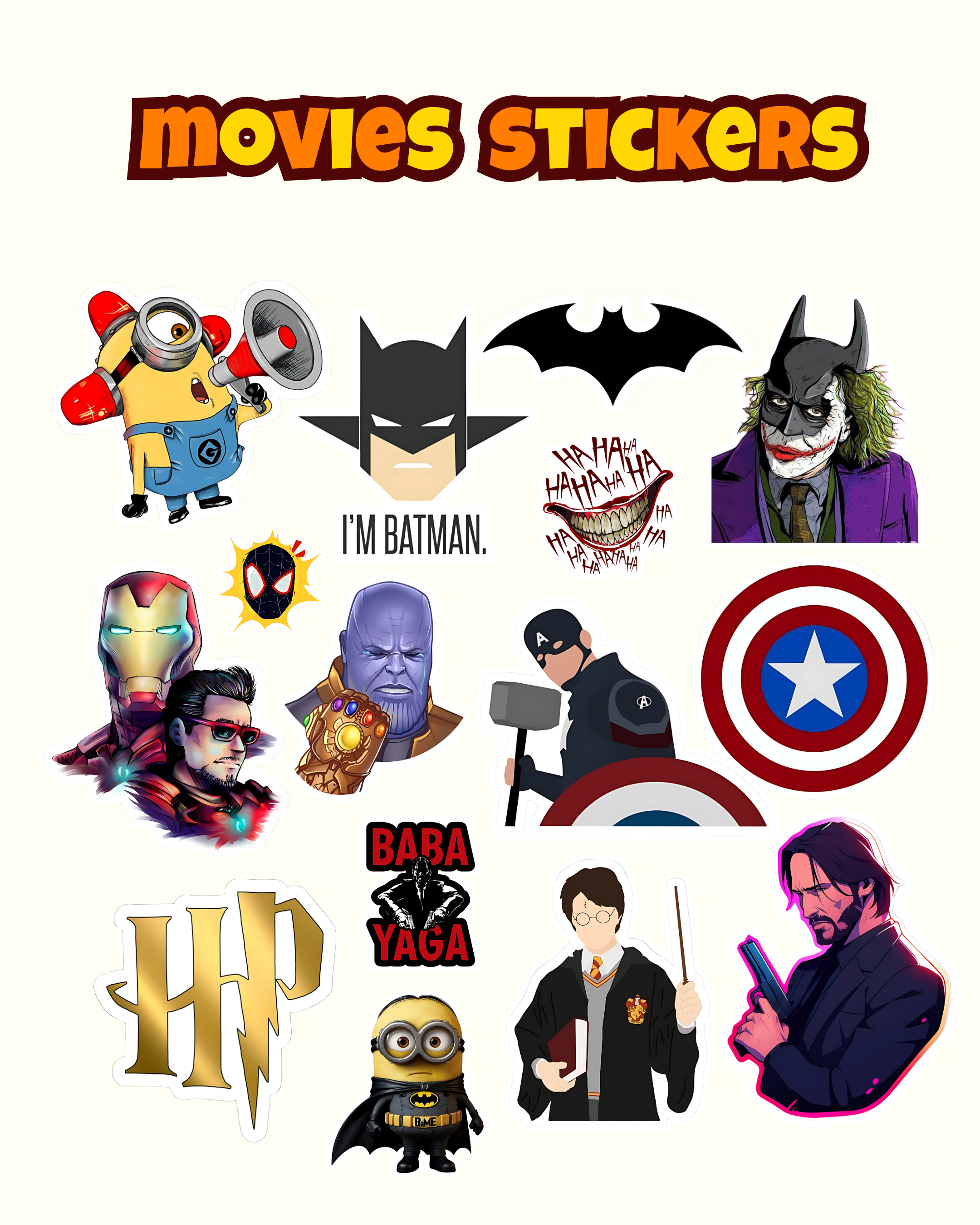 Movies Stickers