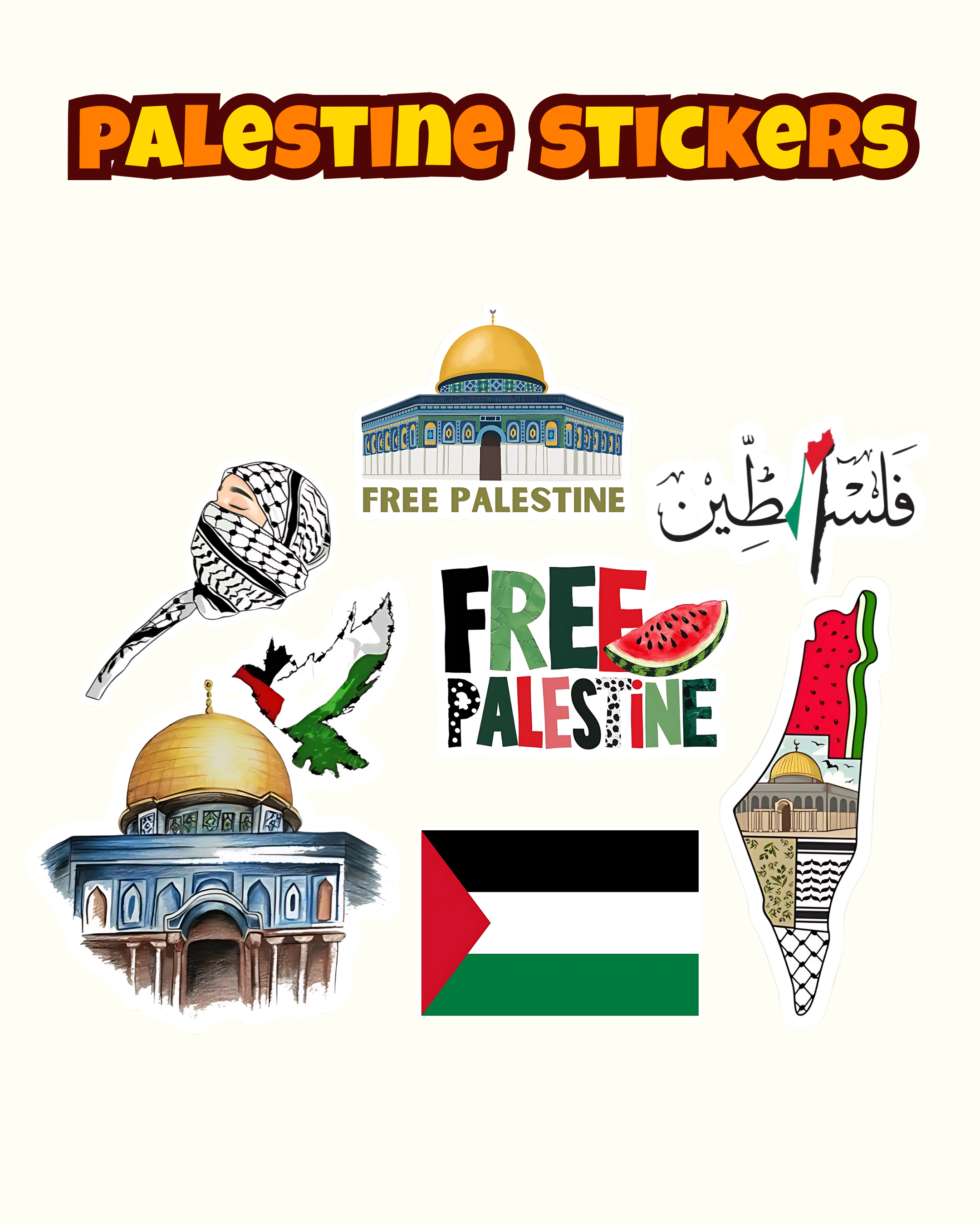 Palestine Stickers