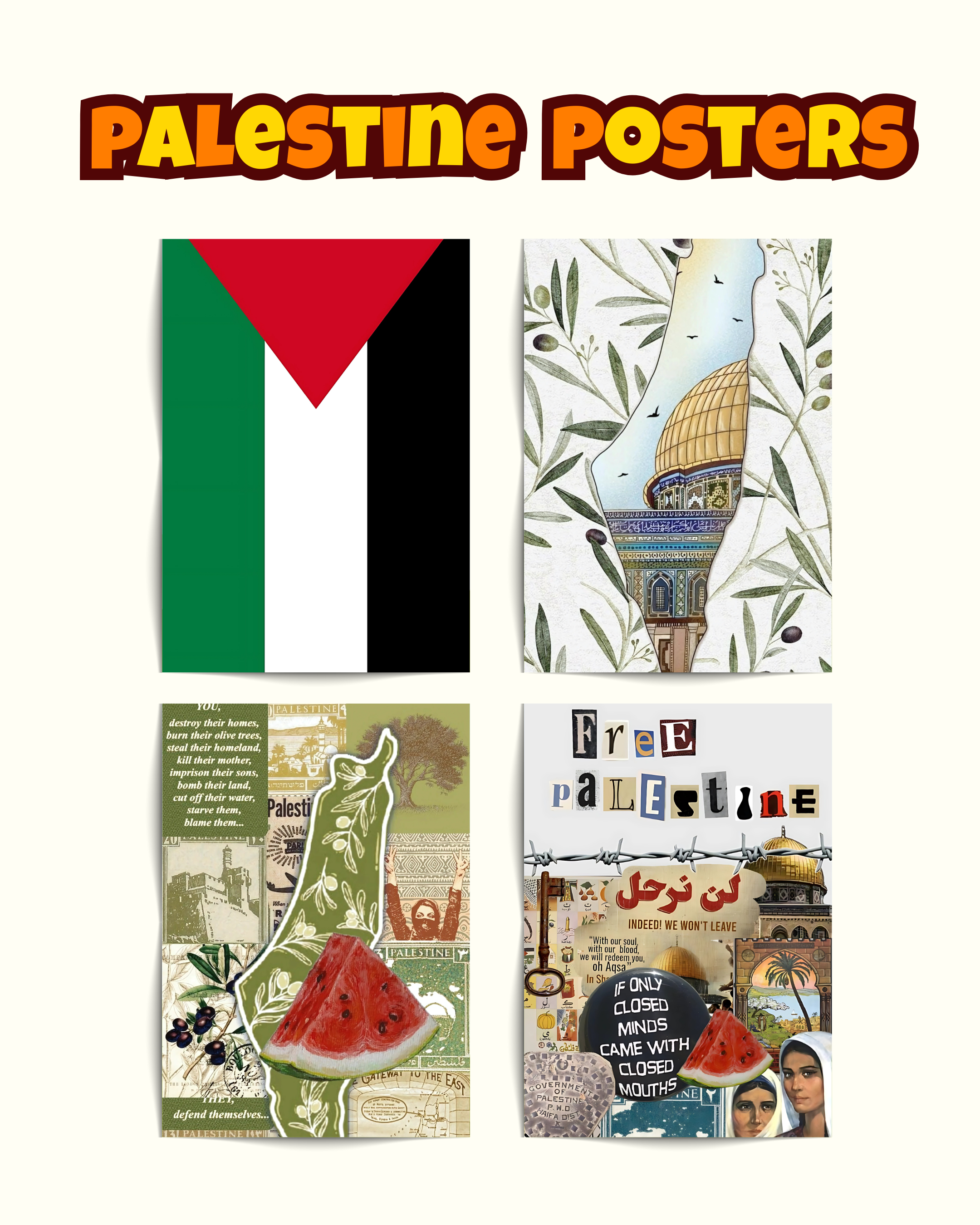 Palestine Posters
