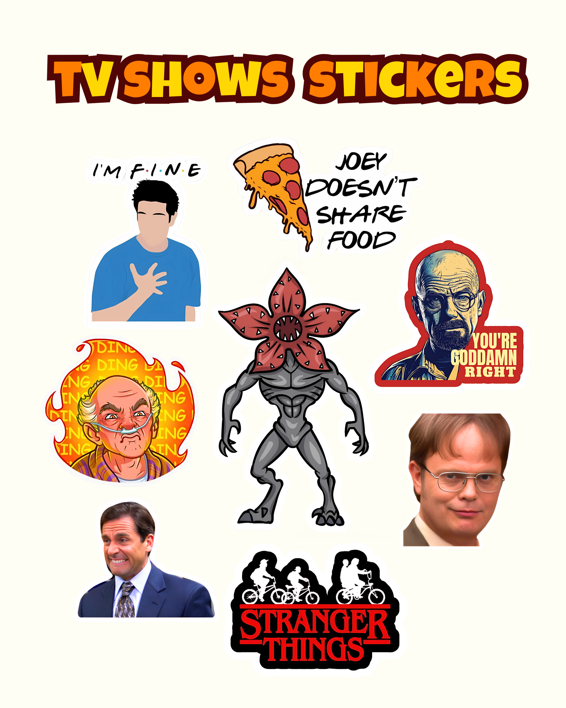 TV Shows Stickers