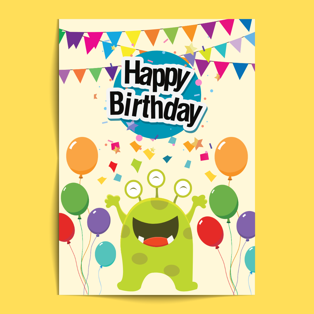 Happy Birthday Gift Card A