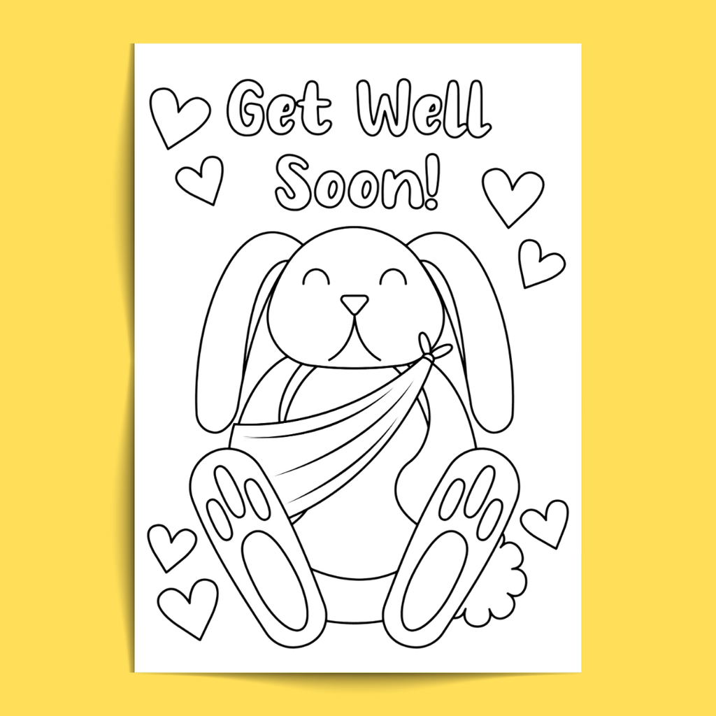 Get Well Soon Gift Card B