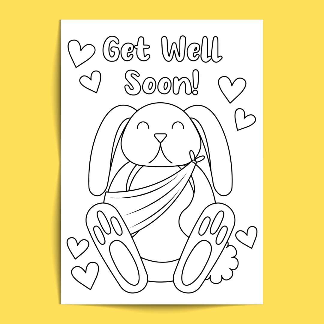 Get Well Soon Gift Card B