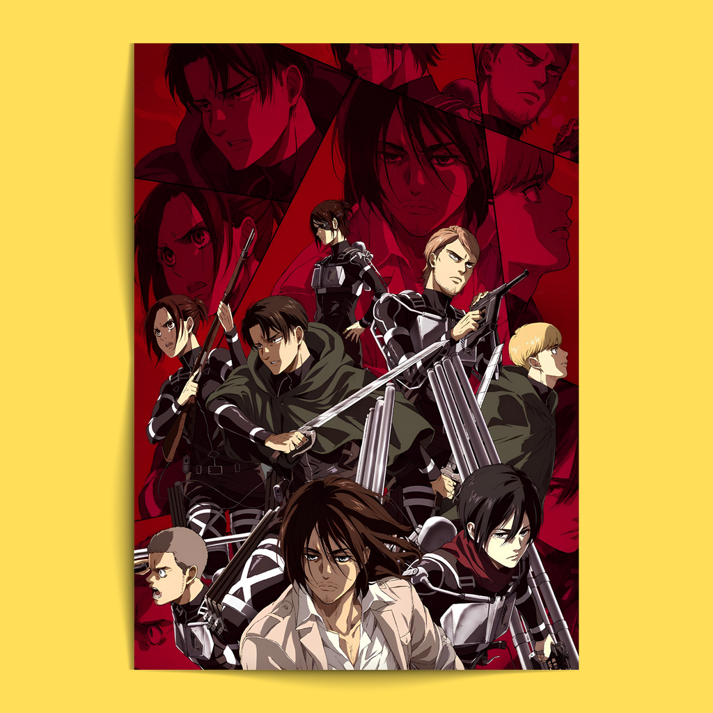 Attack on Titan - 12 Posters Set
