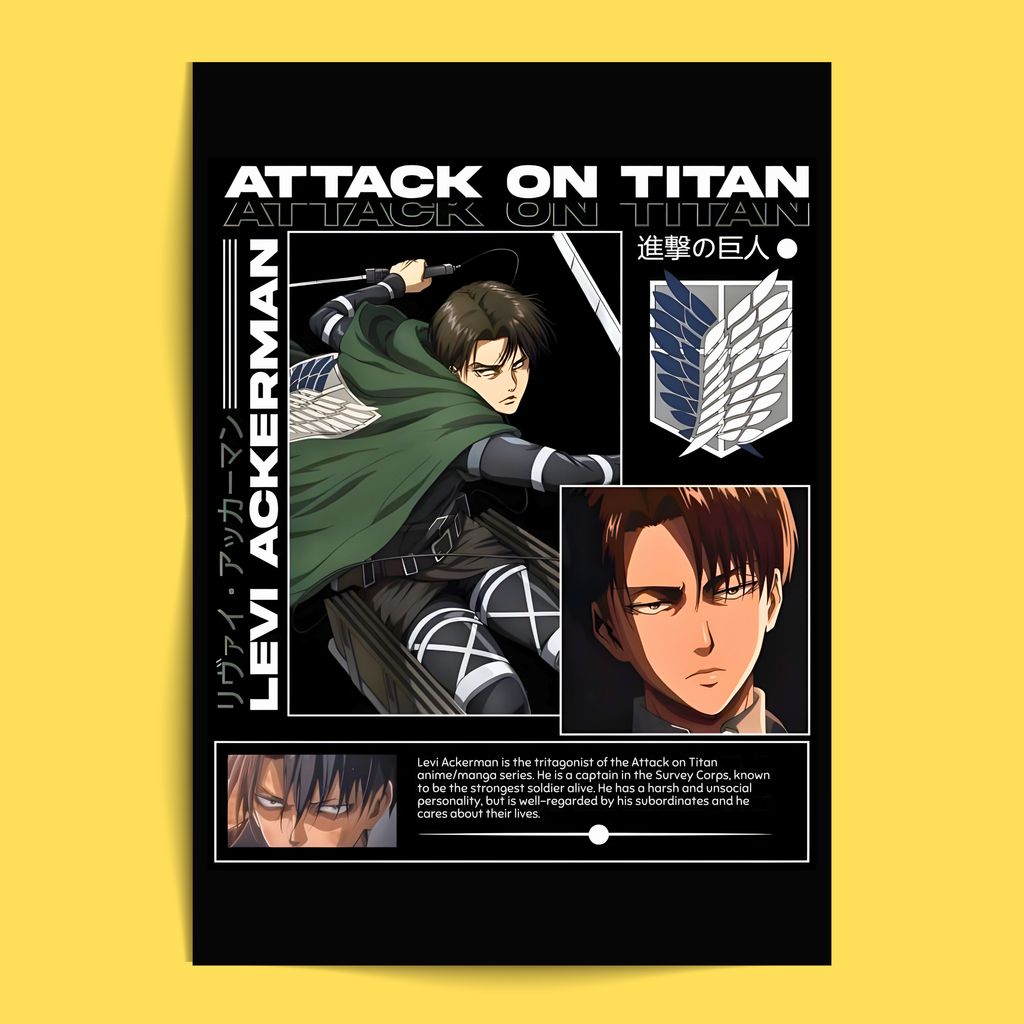 Attack on Titan - 6 Posters Set