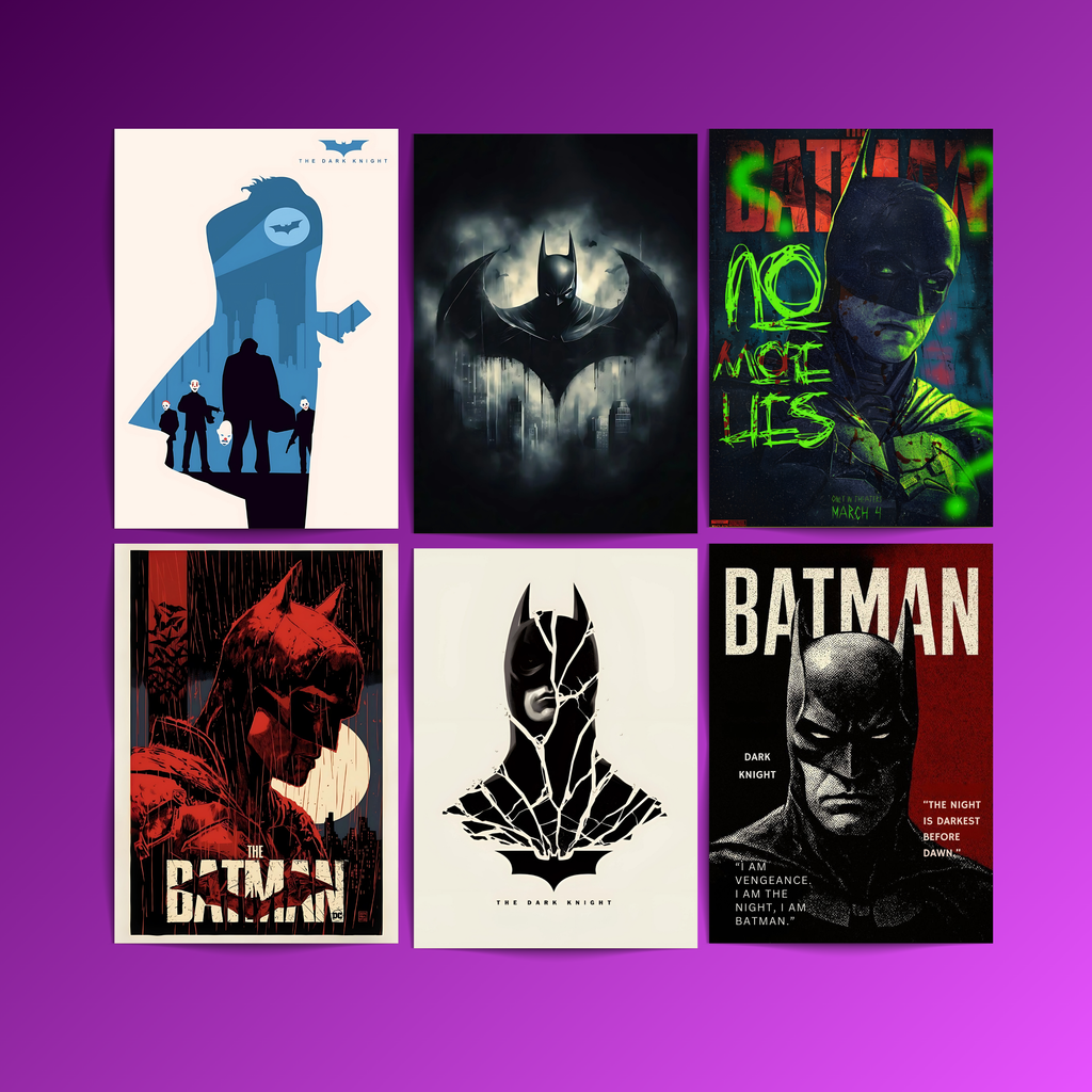 Batman - 6 Posters Set