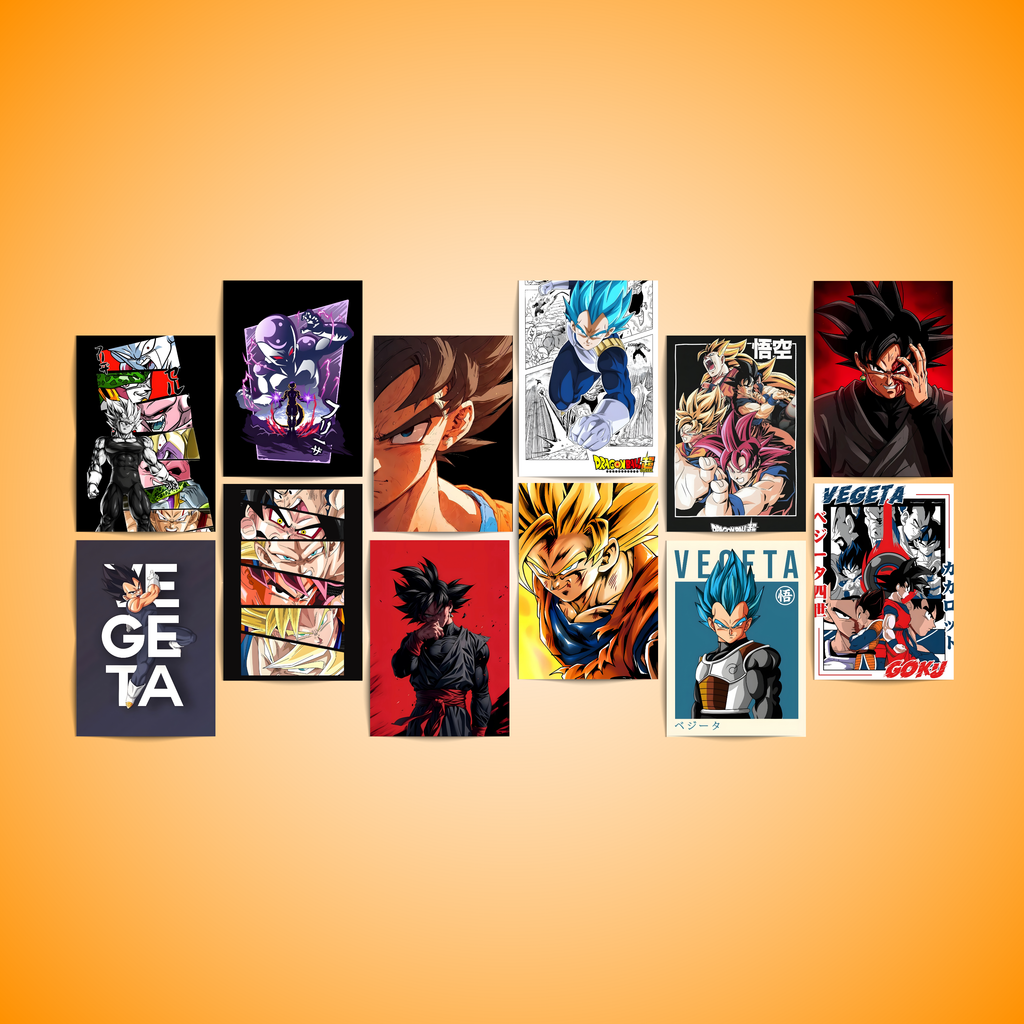 Dragon Ball Z - 12 Posters Set