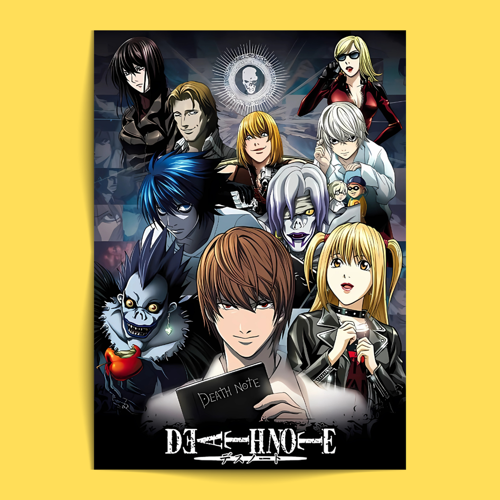 Death Note - 6 Posters Set