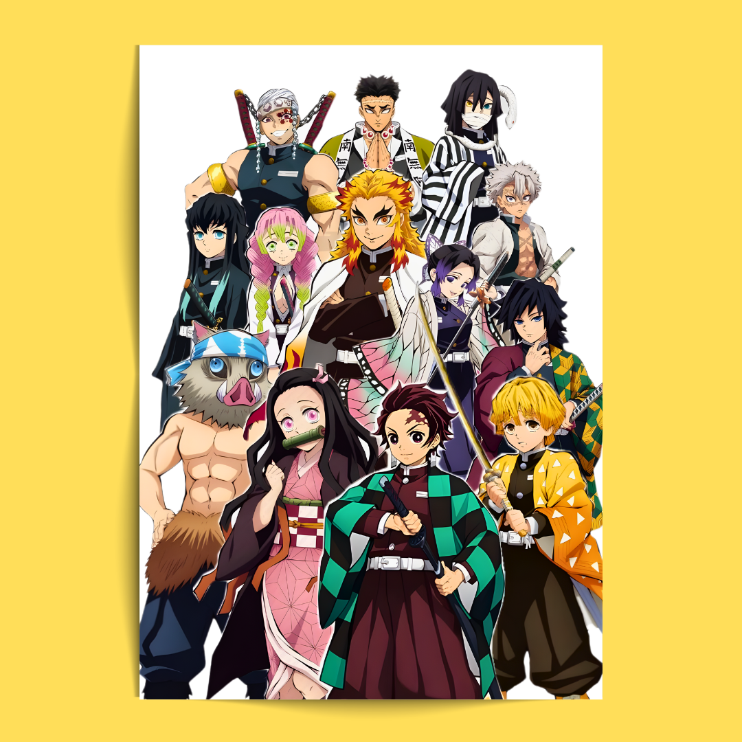 Demon Slayer - 12 Posters Set