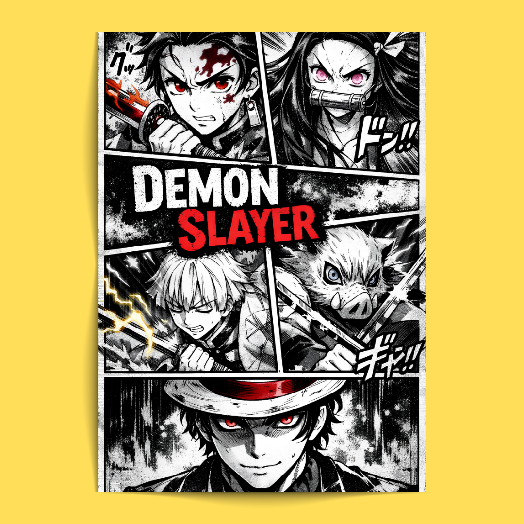Demon Slayer - 12 Posters Set