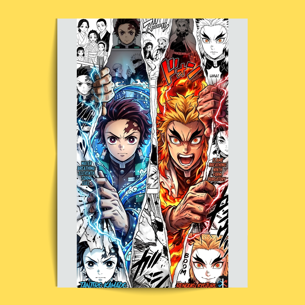 Demon Slayer - 12 Posters Set