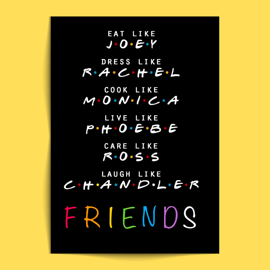 Friends - 6 Posters Set
