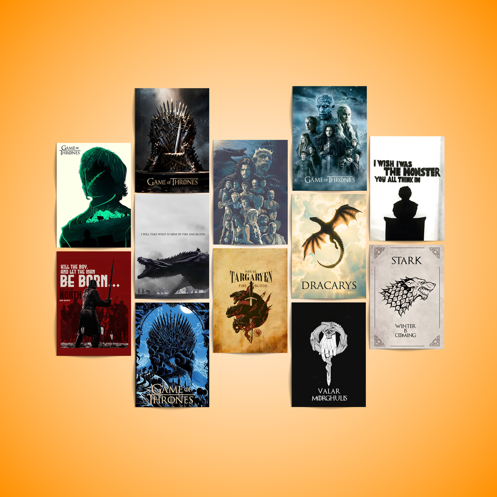 Game of Thrones - 12 Posters Set