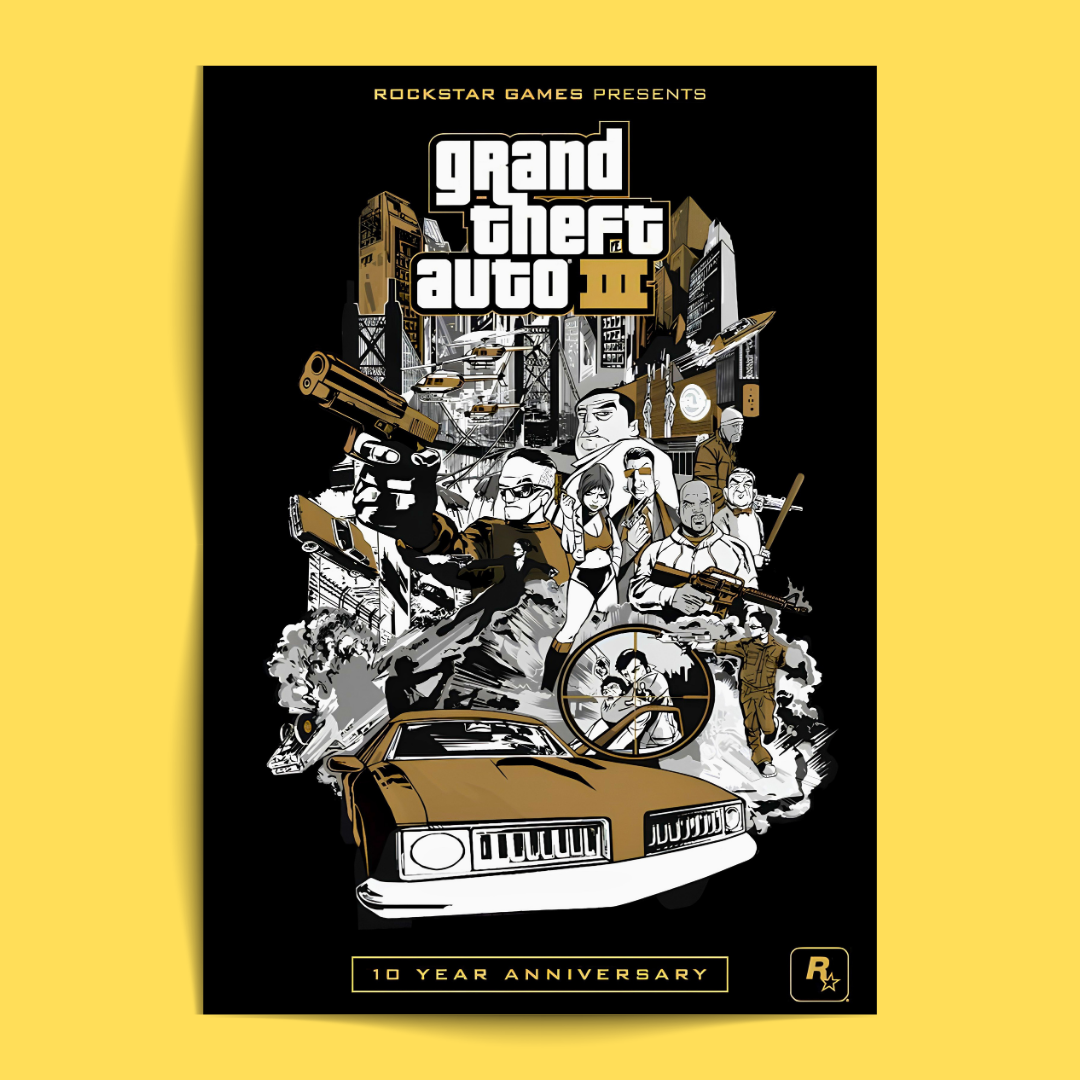 GTA - 12 Posters Set