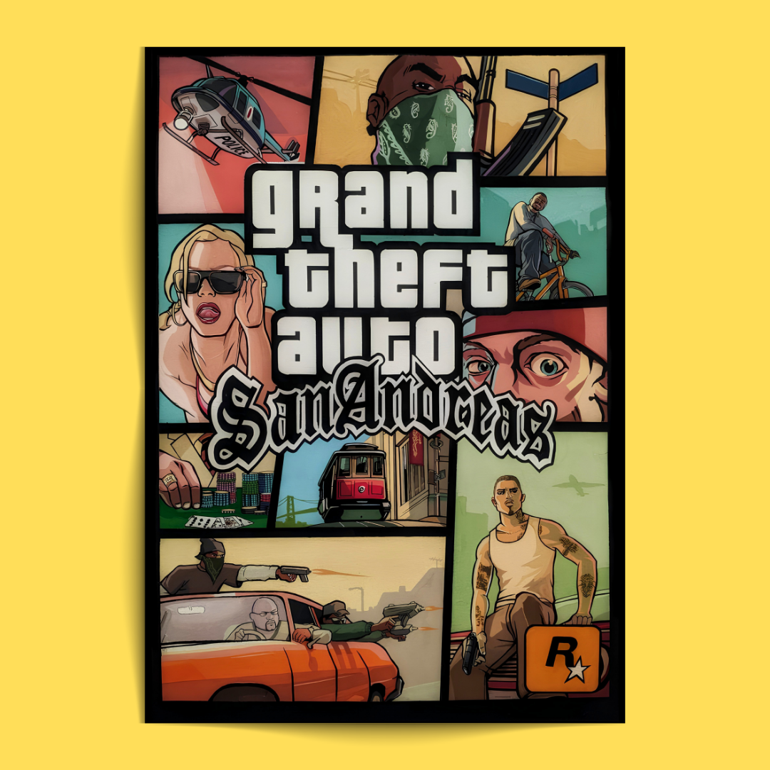 GTA - 12 Posters Set