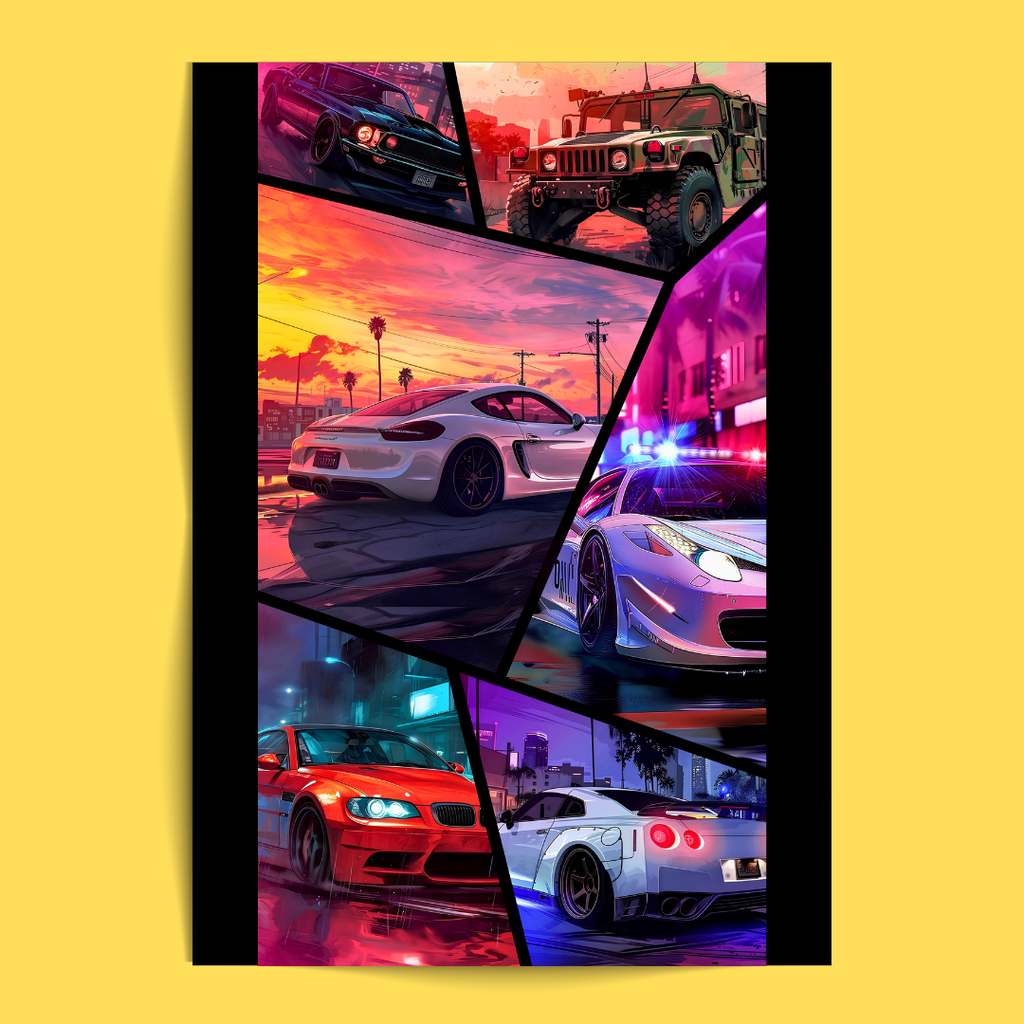 GTA - 12 Posters Set