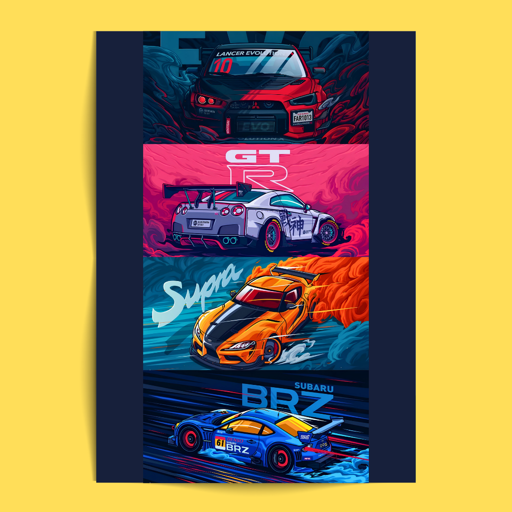 GTA - 12 Posters Set