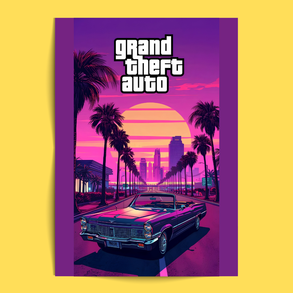 GTA - 12 Posters Set