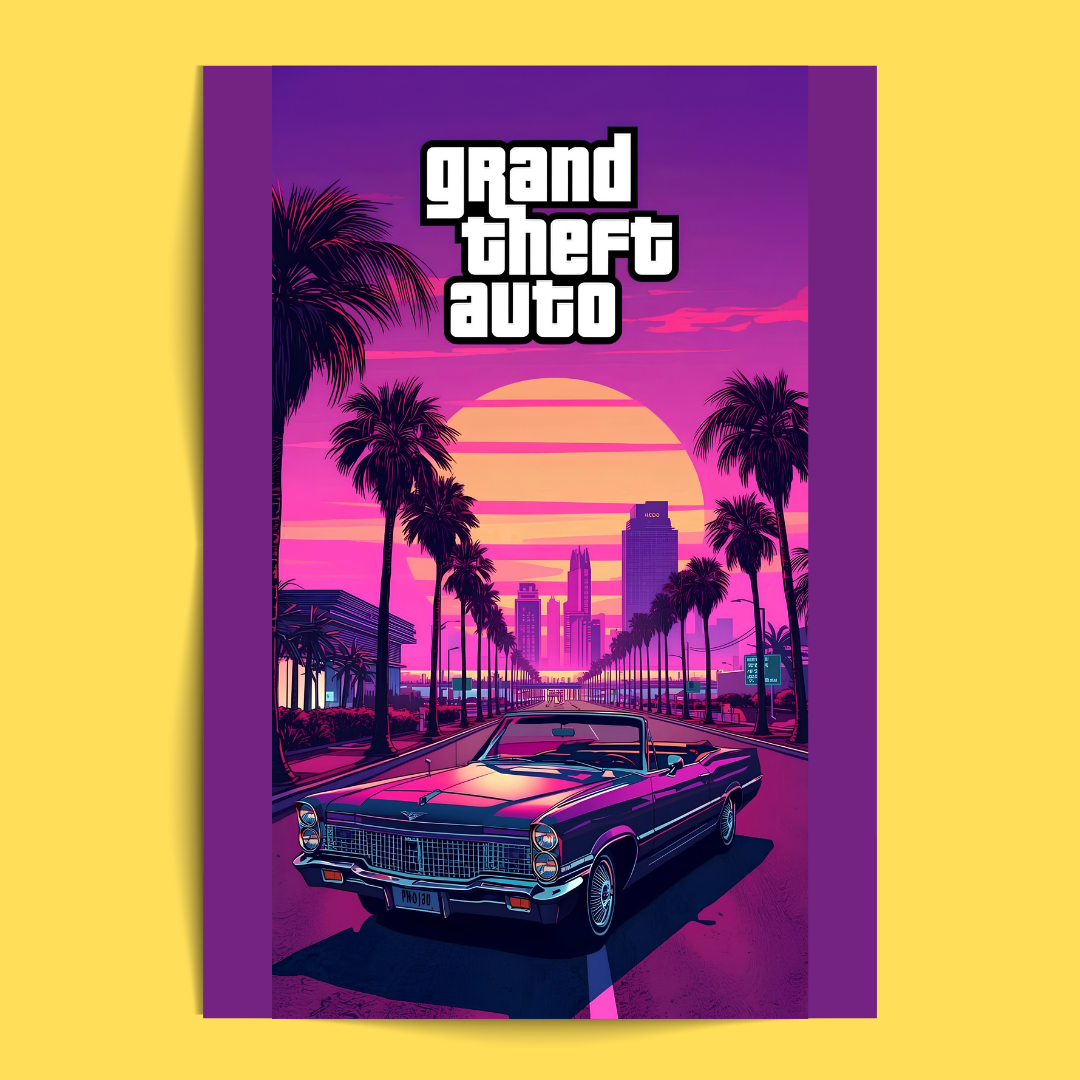 GTA - 12 Posters Set