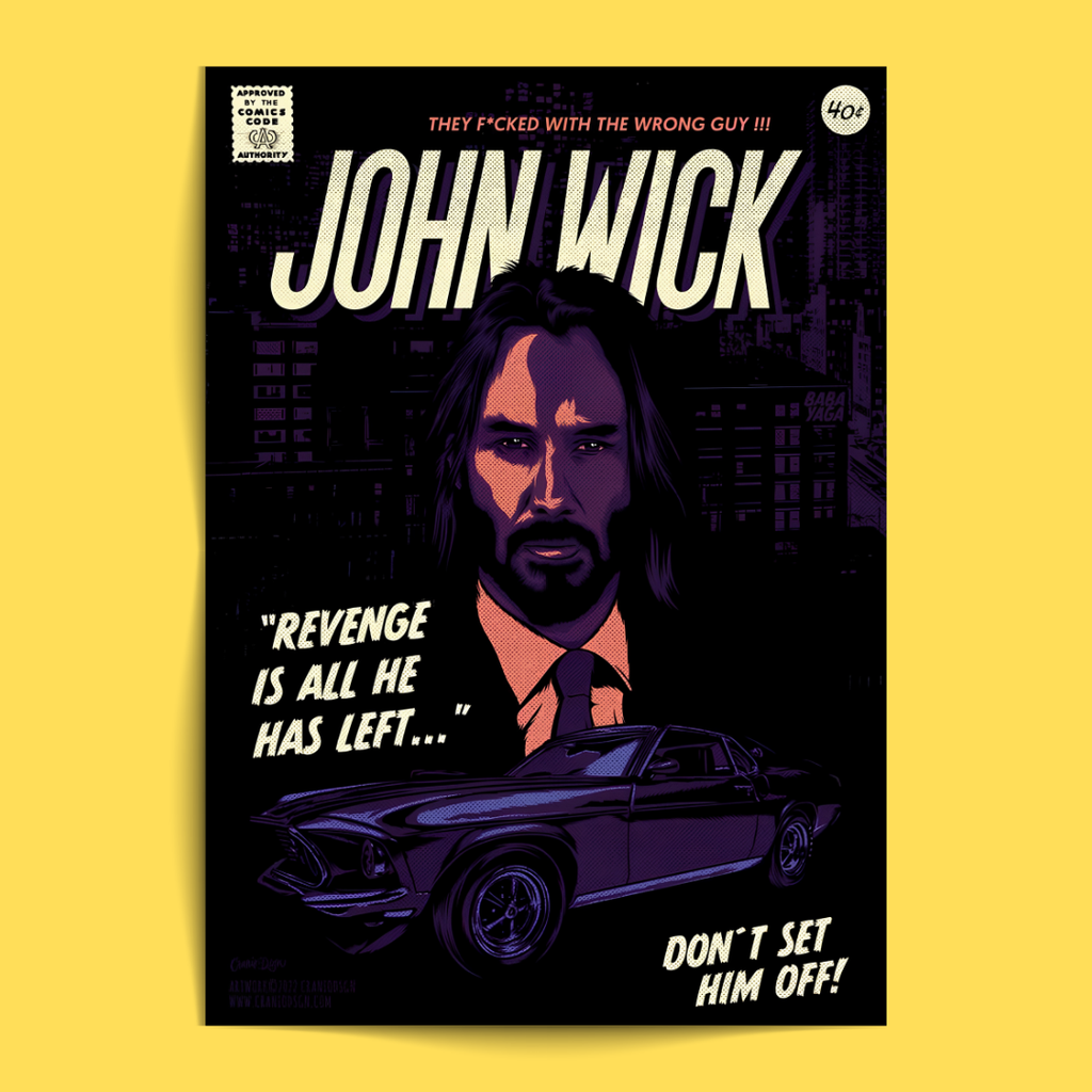 John Wick - 12 Posters Set