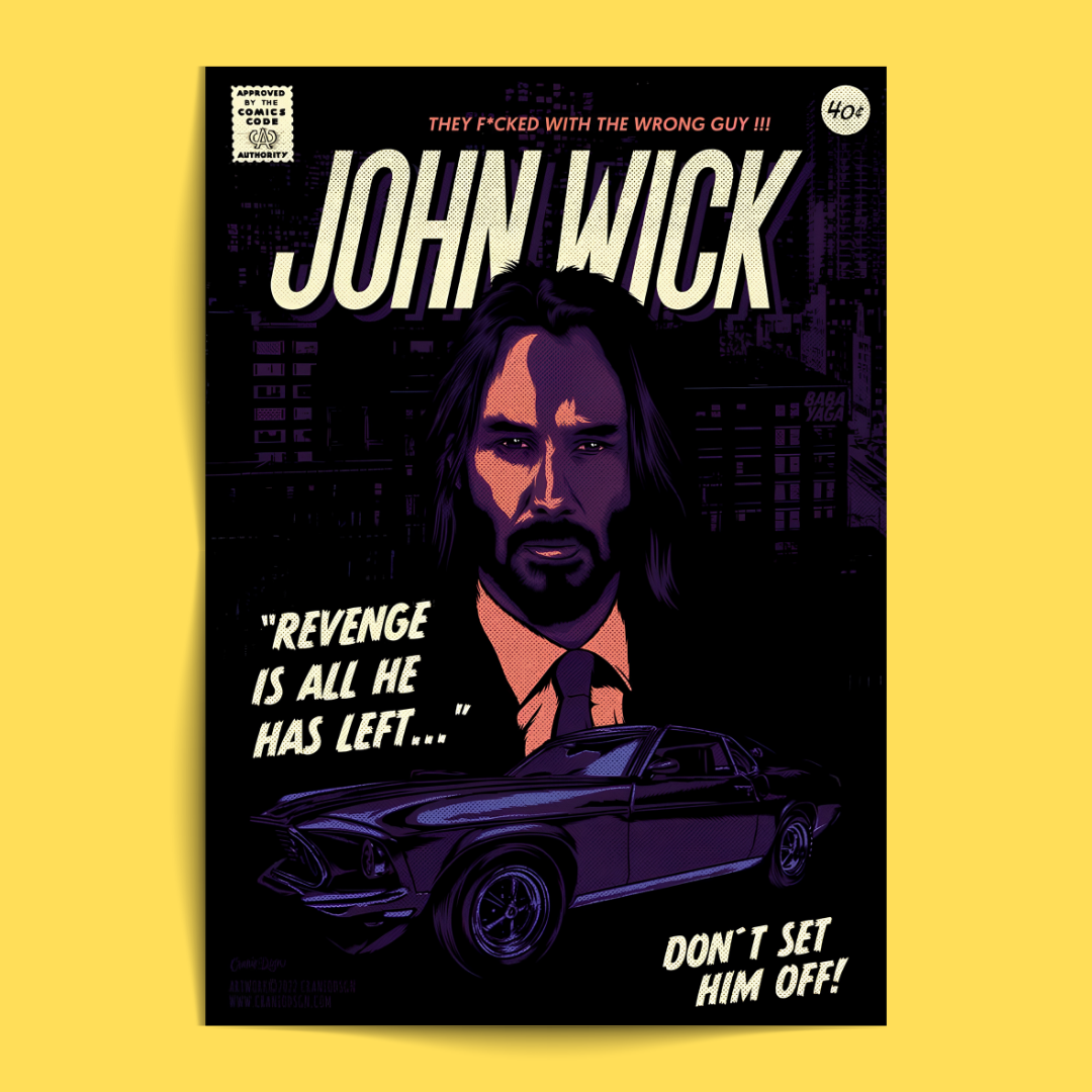 John Wick - 12 Posters Set