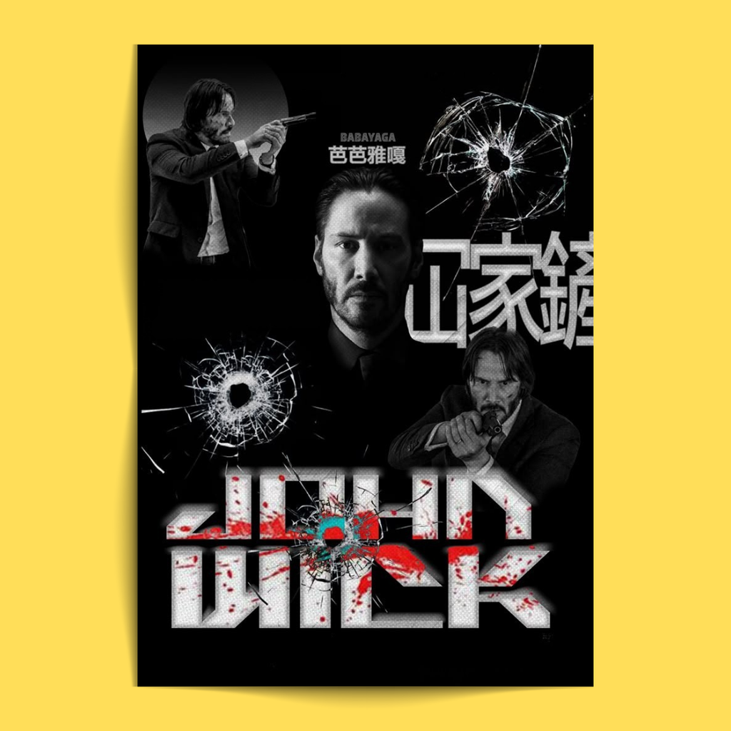 John Wick - 6 Posters Set