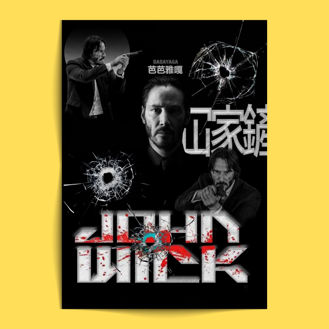 John Wick - 6 Posters Set