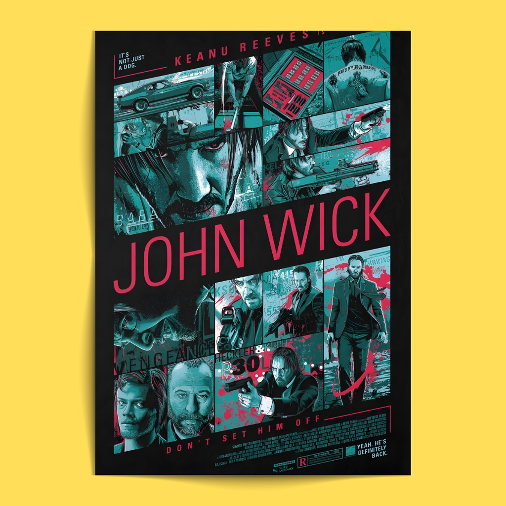 John Wick - 12 Posters Set