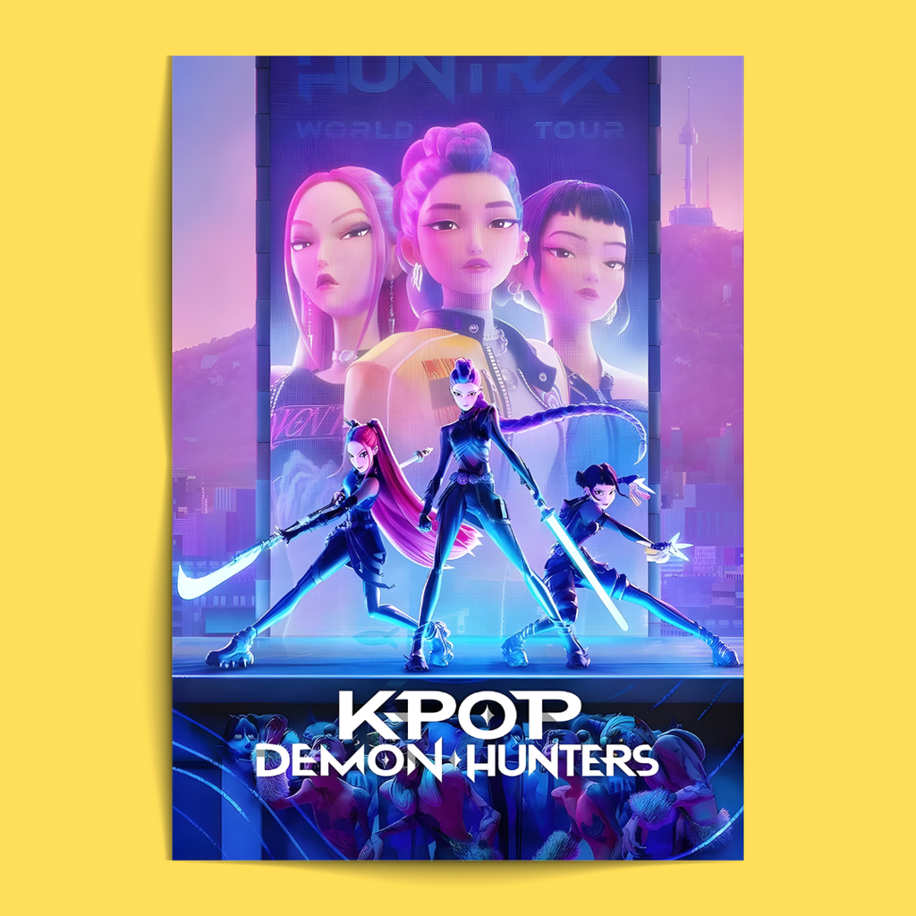 Kpop Demon Hunters - 12 Posters Set
