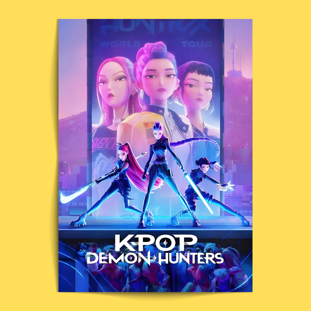 Kpop Demon Hunters - 12 Posters Set