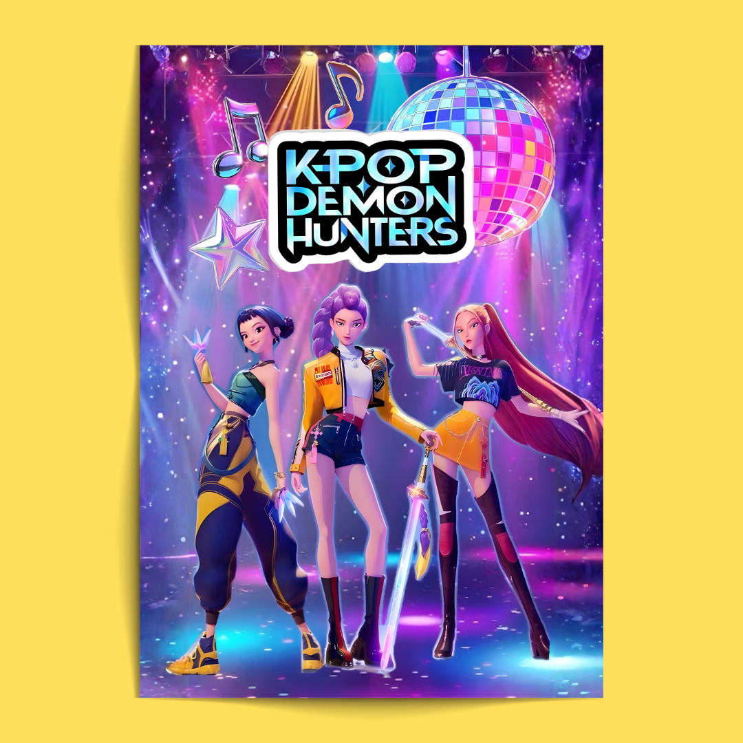 Kpop Demon Hunters - 12 Posters Set