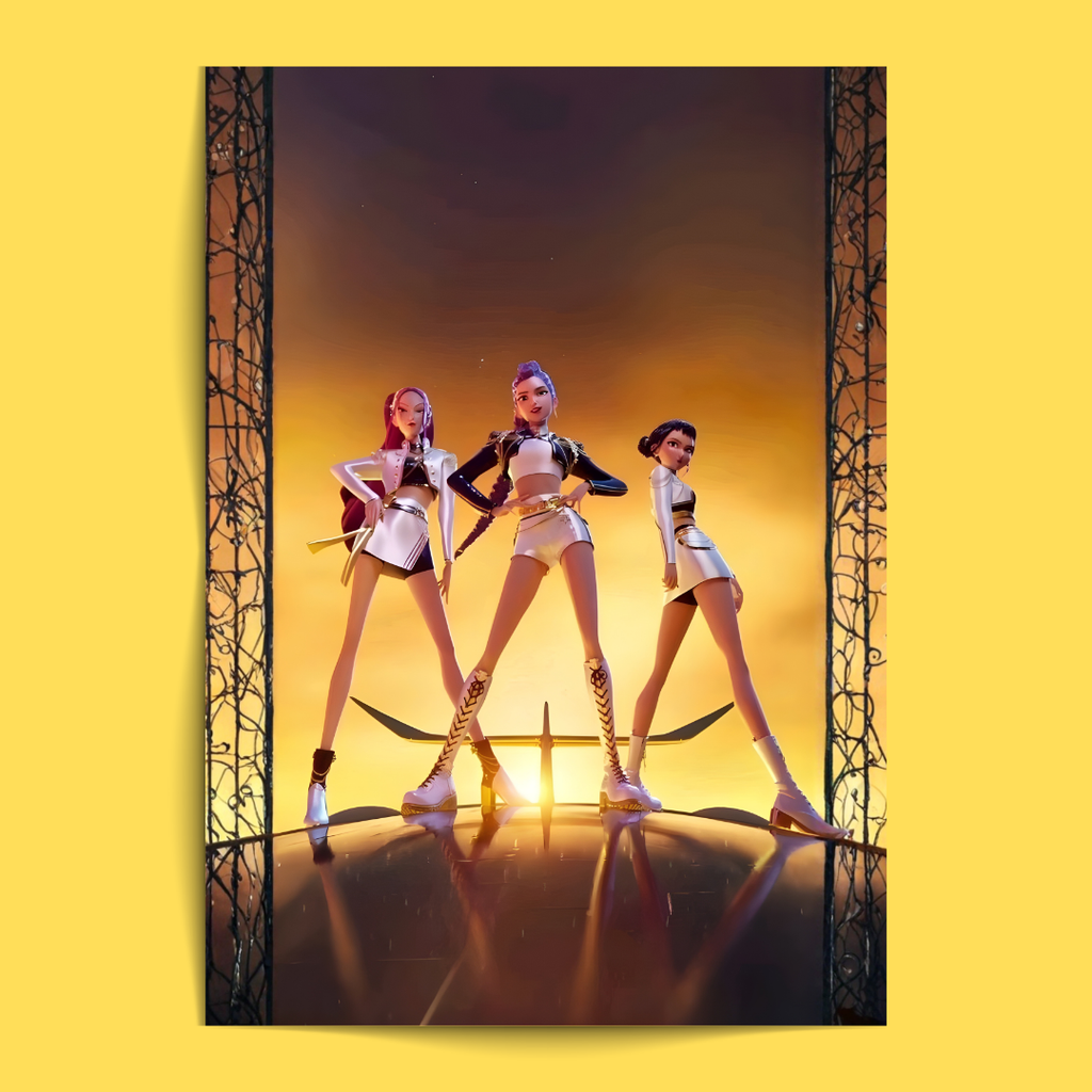 Kpop Demon Hunters - 12 Posters Set
