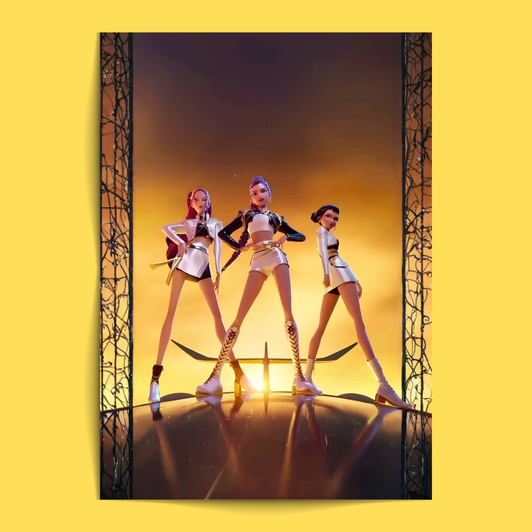 Kpop Demon Hunters - 12 Posters Set
