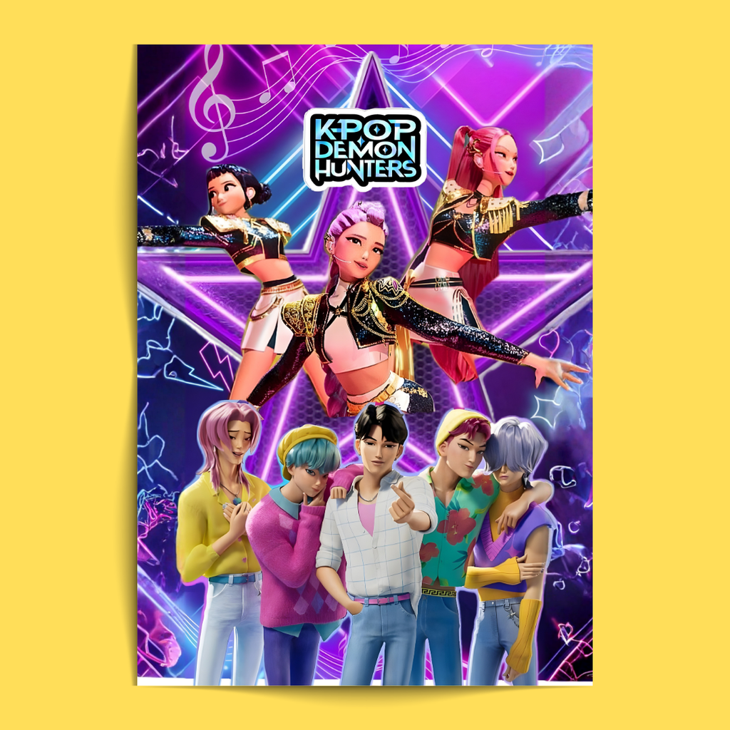 Kpop Demon Hunters - 12 Posters Set