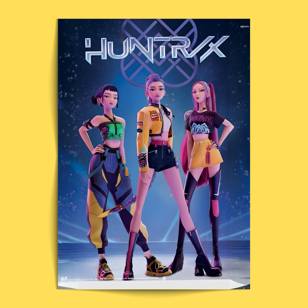 Kpop Demon Hunters - 12 Posters Set