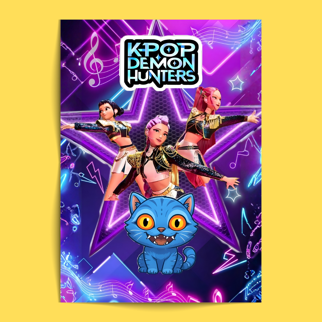 Kpop Demon Hunters - 12 Posters Set
