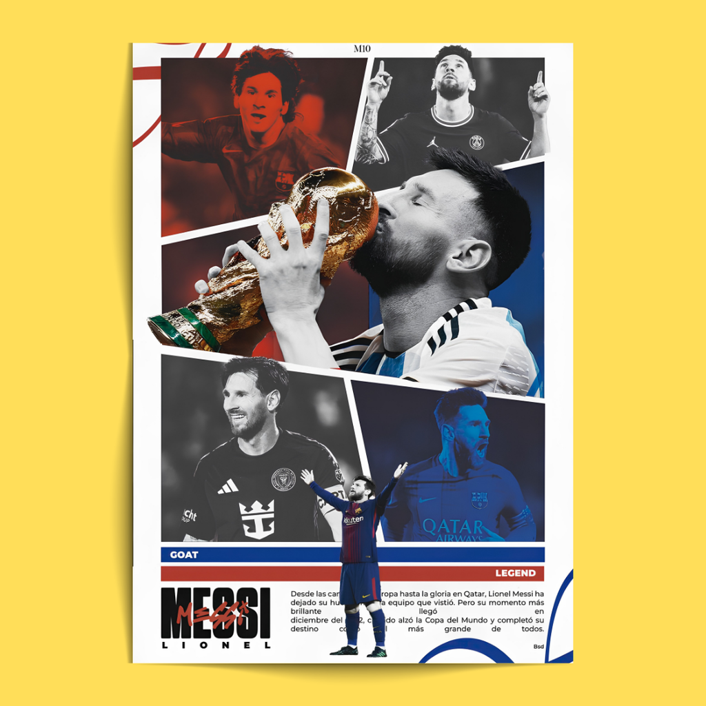 Messi - 12 Posters Set