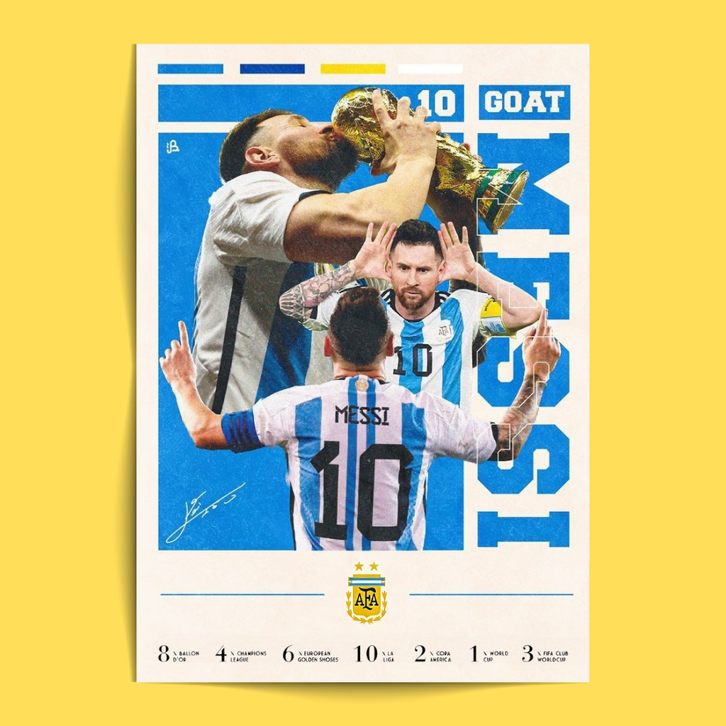 Messi - 12 Posters Set