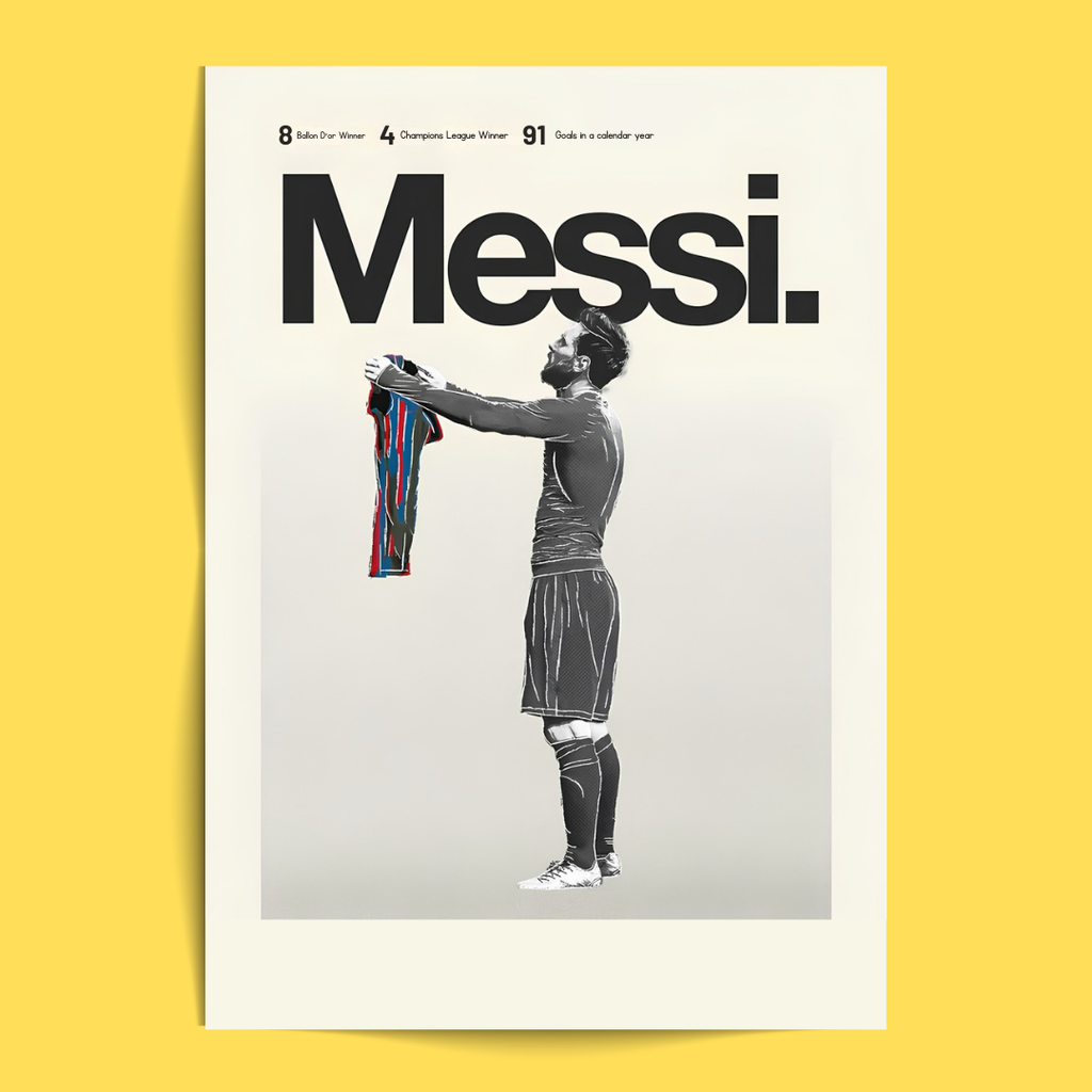 Messi - 12 Posters Set