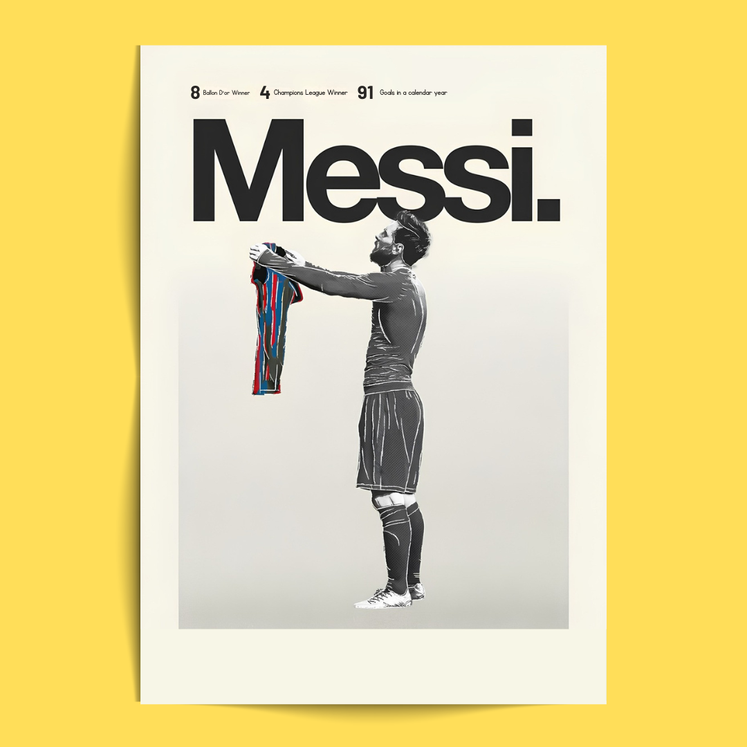 Messi - 12 Posters Set