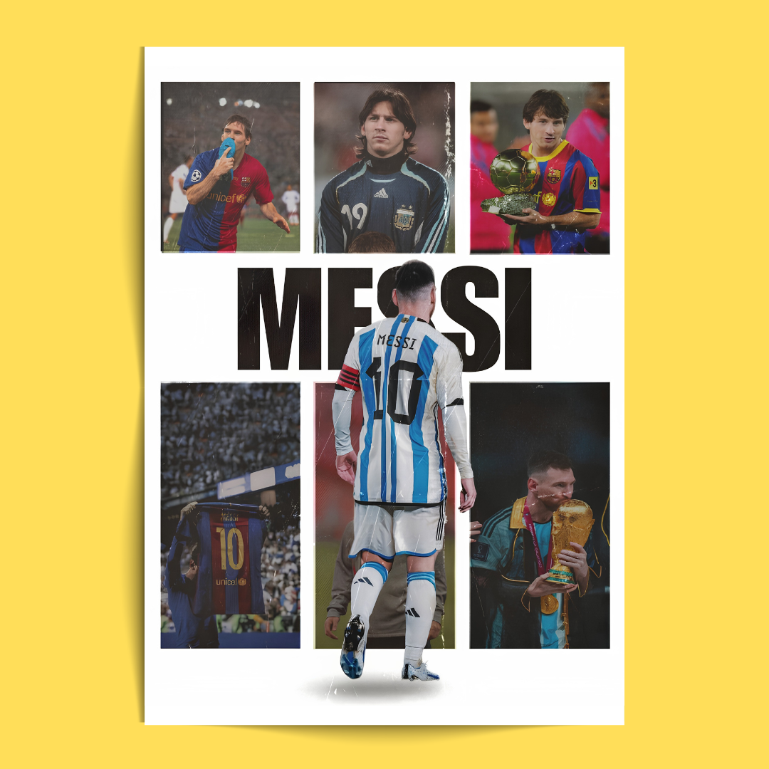 Messi - 12 Posters Set