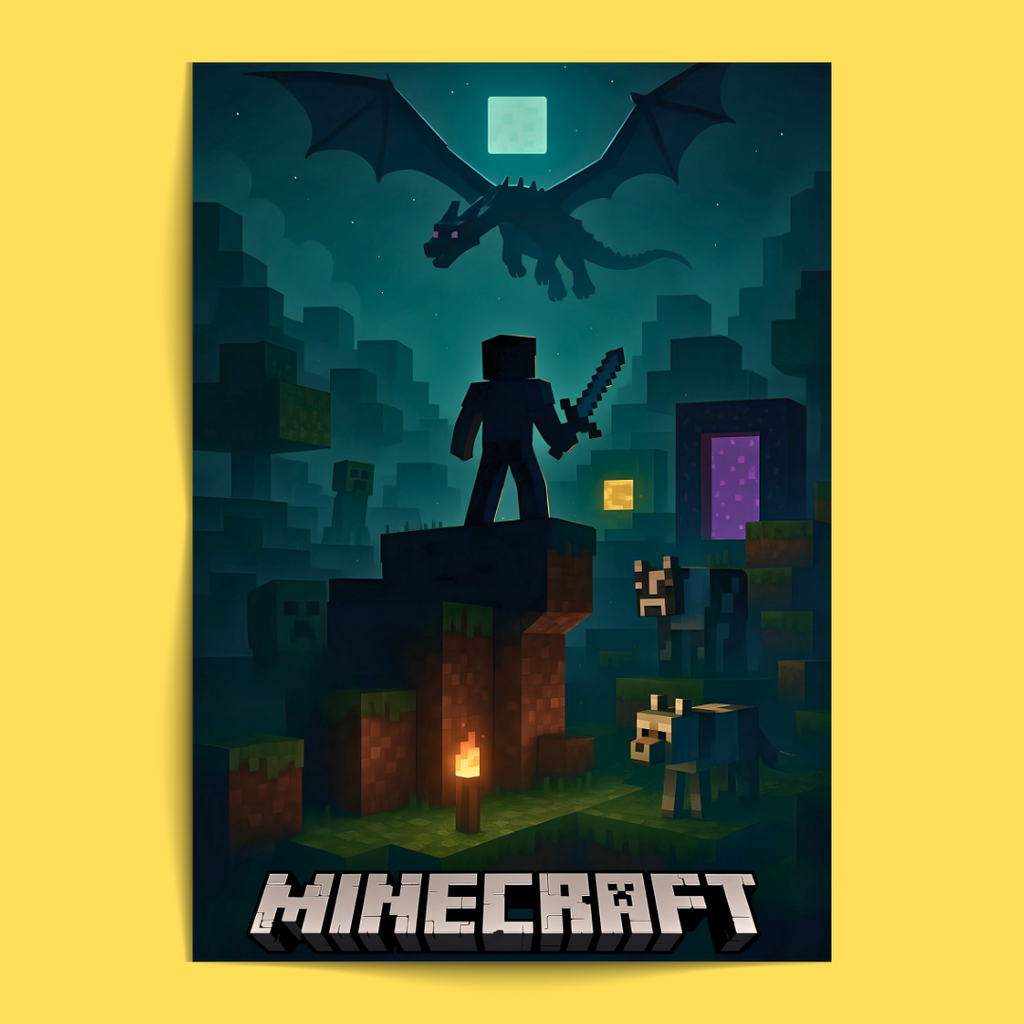Minecraft - 12 Posters Set