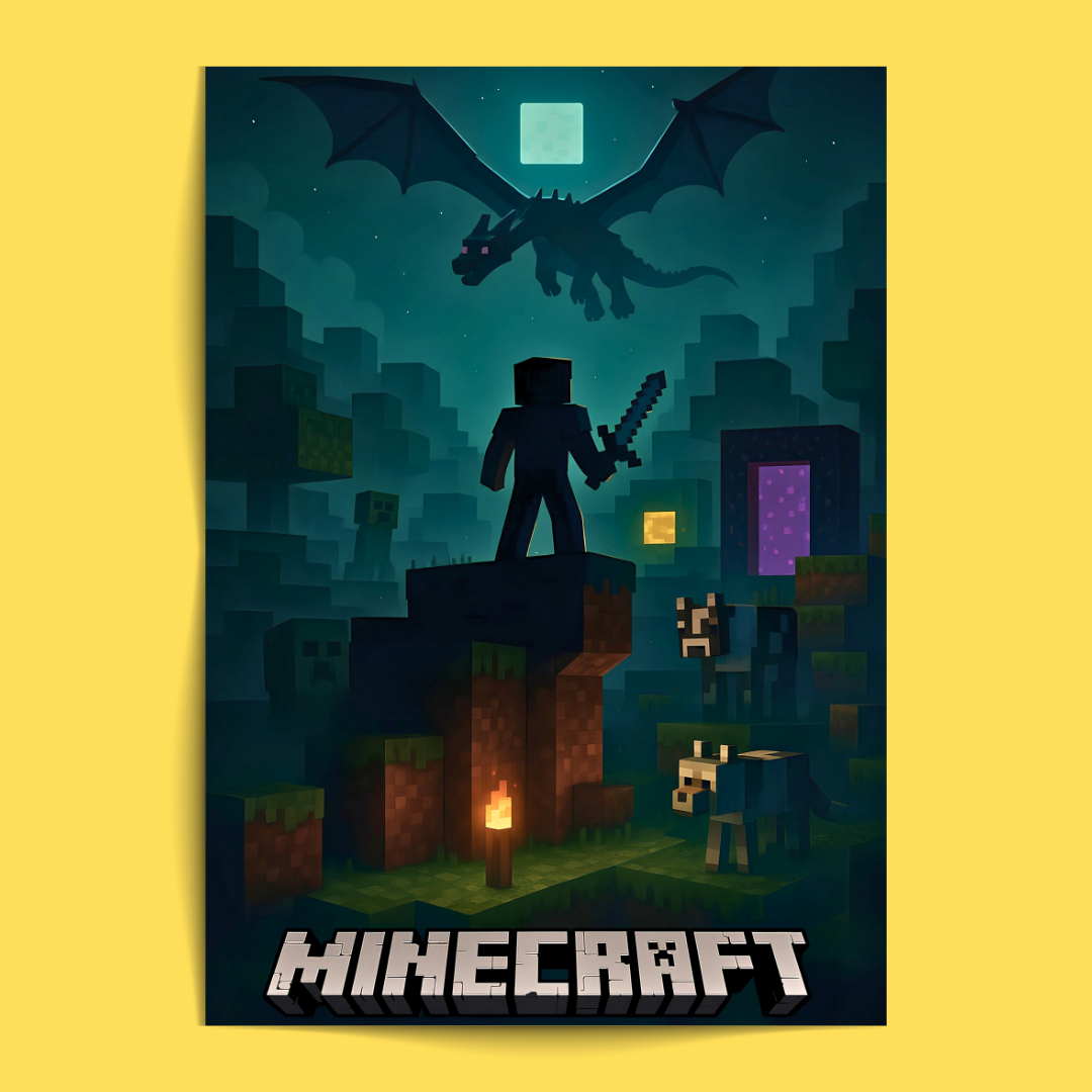 Minecraft - 12 Posters Set