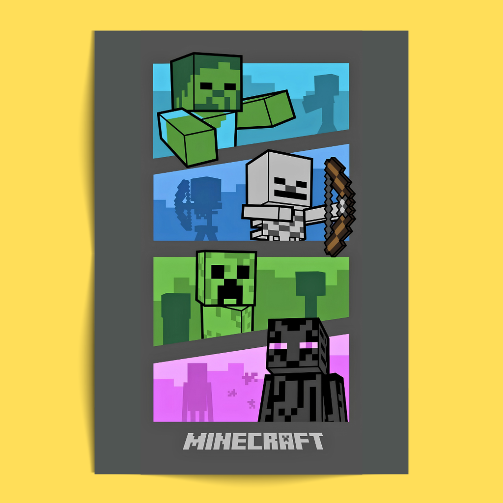 Minecraft - 12 Posters Set